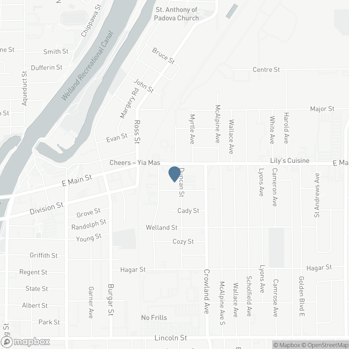 13 DUNCAN STREET W, Welland, Ontario L3B 2C5